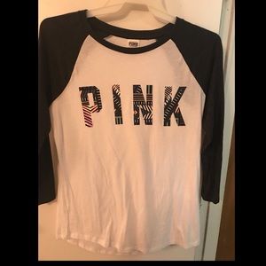 Victoria’s Secret Pink Baseball Shirt